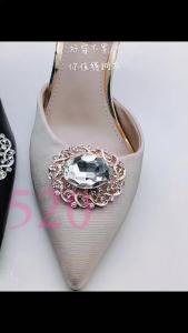 [Free Shipping] High-Heeled Shoe Head Decoration Detachable Shoe Buckle Crystal Wedding Shoe Accessory Front Flower Shoe Decoration