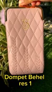 Motif Random. Dompet behel resleting tas selempang hp wanita import