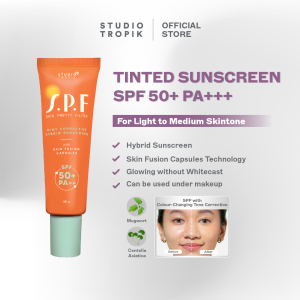 Studio Tropik SPF 50+ PA++ (Mint) - Skin Pretty Filter