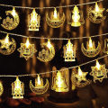 WED Lampu Hias Lebaran Idul Fitri / Lampu LED Hiasan Hari Raya / Lampu Tumblr Hias LED Bulan Bintang Ramadhan ID05. 