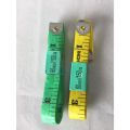 Meteran Kain Baju Jahit Biasa Warna Pakaian Alat Ukur Ukuran Meter Menjahit Penjahit Tailor Sulam Craft Kemeja Celana Centimeter Penggaris Ruler Benang Ulur Elastis Lingkar Badan Jeans Jaket Garisan Panjang Measure Mesin Merah Kuning Hijau Putih Malang. 