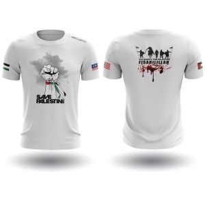 Spot goods BAJU SAVE PALESTINE High quality cotton shirts for men
