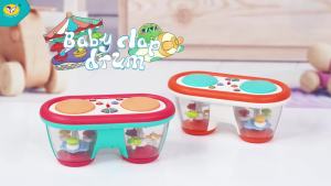 Childrens Multifunctional Music Toy Electronic Hand-played Drum with Flashing Lights and Sound Effects Accompany Babys Grow2026