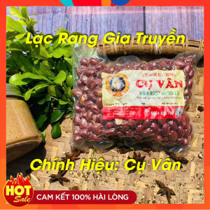 Lạc Rang Húng Lìu Cụ Vân (chính hiệu) 250g Đặc Sản Hà Nội Lạc đỏ to đều chắc