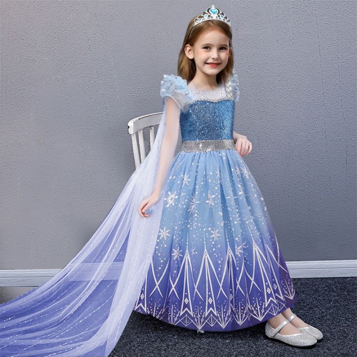 Elsa best sale dress lazada