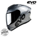 Evo Svx Plain Full Face Dual Visor Helmet With Free Clear Lens Lazada Ph