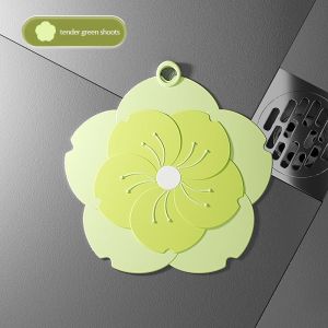 Flower Shape Anti Clogging Silicon Filter Drain 1/2 USE Smell Blocker For Sink Bathroom Shower Hair Catcher Bathtub Floor Filter