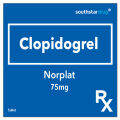 Rx: Norplat 75mg Tablet. 