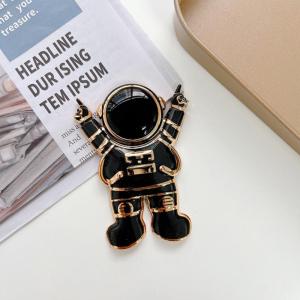Zeallion Phi Hành Gia Mạ Điện Di Động Giá Để Điện Thoại Phim Hoạt Hình Nhẫn Đeo Ngón Tay Chủ Ba-Chiều Hỗ Trợ Lười Biếng Giá Để Điện Thoại Cho Bàn