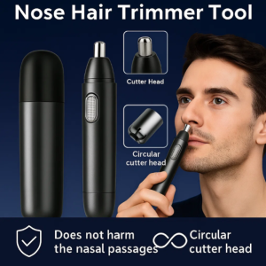 Nose hair trimmer Precision nose hair trimmer Waterproof Safe without pulling nose hair Ultra-quiet nose hair trimmer Portable and portable trimmer