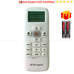 Điều khiển điều hòa CASPER Mã 06 remote máy lạnh CASPER - Tặng kèm pin - Gia Dụng Chú Thoòng