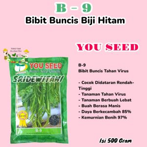 Bibit Buncis Tahan Virus B 9 Isi 500 Gram CAP YOU SEED Setara Benih Logawa Panah Merah