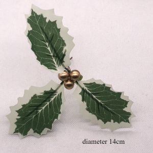 14cm Aksesoris Ornamen Daun Buah Ceri Hiasan Pohon Natal Christmas Hiasan Garland Dekorasi Merry Christmas