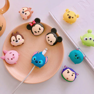 Buy 5 Get 1 Free Cartoon Cable Protector Cable Bite Cord Protector Cable Winder Cover Compatible For iPhone/Android Charging Cable