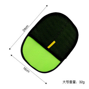 Pet Hair Removal Tool Reusable Static Gloves Double-Sided Grooming Gloves for Pets Removes Pet Fur Hair for Carpets