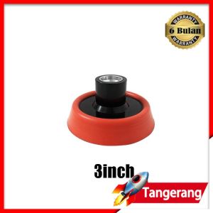 Mini Backing Pad M10 Tatakan Mesin Poles Bahan Rubber ukuran 1- 3 inch