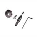 MATA BOR BULAT SET KOMPLIT 12 PCS UNTUK LUBANG BESAR MATA BOR BESI BAJA ASLI HSS HOLE SAW BIT SET. 