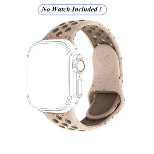 สายยืดกีฬาสำหรับนาฬิกาอัลตร้า2/อัลตร้า49มม. ทูโทน IWatch แถบซิลิโคน45มม. 41มม. 42มม. 38มม. 44มม. 40มม. สายสำหรับนาฬิกา Apple รุ่น9 8 7 6 5 4 3 2 1 SE2 SE