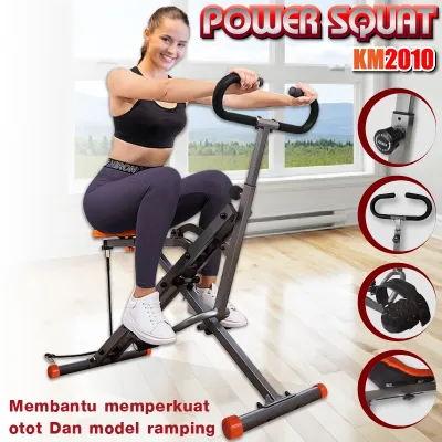HTD Sport Power Squat Alat Olahraga Fitness Cardio Model KM-2010