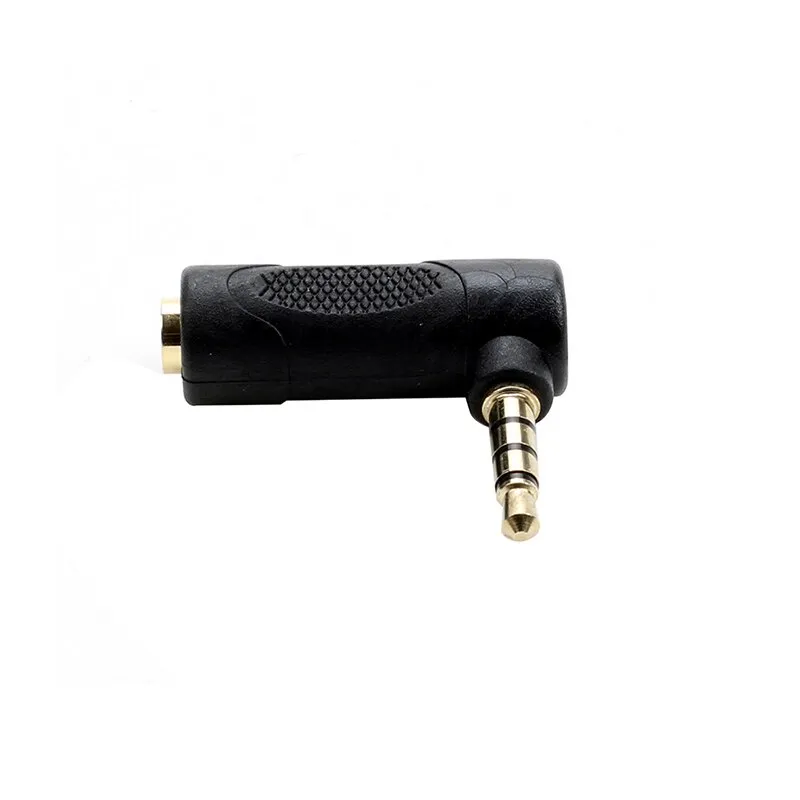 Jack Male To Female L Shape 90 Degree Right Angled Adapter