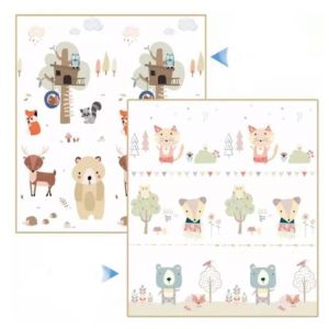 [Chính hãng] Thảm xốp XPE Royalcare phủ silicon chống thấm nước gấp gọn 2 mặt họa tiết đáng yêu cho bé chống lạnh mùa đông