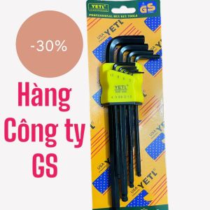 Bộ lục giác bi hệ mét gồm 9 - HÀNG CÔNG TY GS