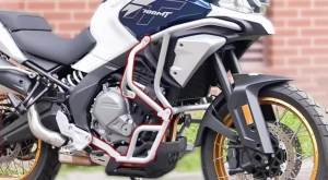 For CFMOTO MT700-9B Motorcycle Accessories Highway Engine Guard Crash Bar Frame Bumper Fairing Protector Bars Modification