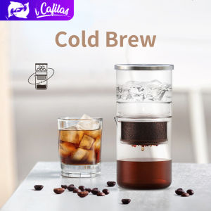 【I Cafilas】 [M224] Dedot Cold Brew Drip Coffee Maker Ice Brewed Glass Taste very well