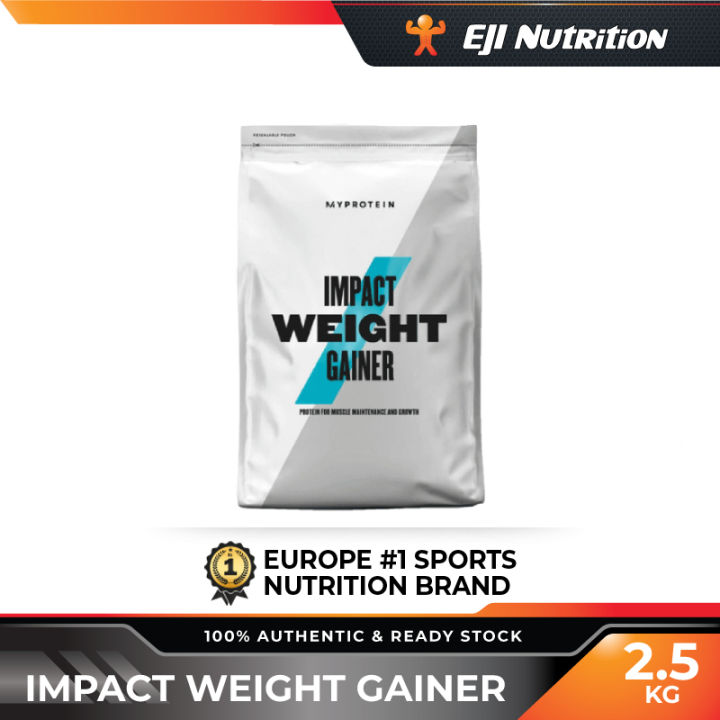 MYPROTEIN Impact Weight Gainer / Weight Gainer Blend, 2.5kg Lazada