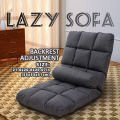 COD folding lazy sofa japanese tatami foldable bed floor sofa chair give lumbar pillow. 