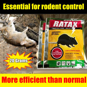 【no rats in the house for 100 years】老鼠药 racun tikus paling kuat rat poison killer ubat tikus paling kuat mati racun tikus mati 3 saat rat bait Mice die in a litter effectively repelling mice and controlling mice