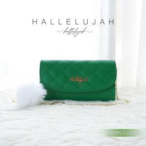 กระเป๋าสะพายข้าง ครอสบอดี้ ผู้หญิง สวยหรู แบรนด์ Hallelujah รุ่น คลาสเซ่ (Classe) ดูแพงมากๆ น้ำหนักเบา
