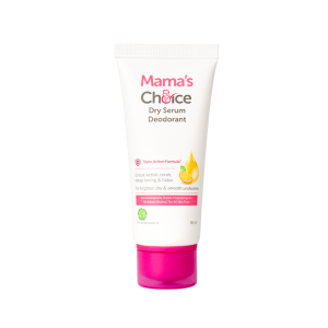 Mama’s Choice Dry Serum Deodorant | Whitening Underarm | Organic Antiperspirant Protection