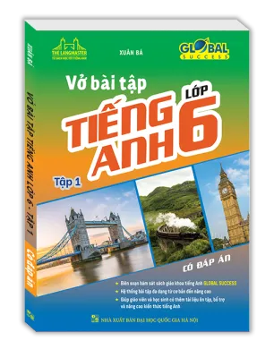 GLOBALL SUCESS - Vở bài tập tiếng anh lớp 6 tập 1 (có đáp án)