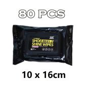12/80pcs Shoe Cleaning Disposable Wet Tissue Quick Shine Wipes White Shoes Sneakers Care Towel Portable Travel Pack