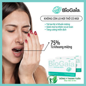[NEW] Viên ngậm men vi sinh nha khoa BioGaia ProDentis - Cân bằng khoang miệng loại bỏ vi khuẩn mảng bám - Lazada