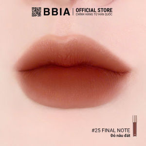 Son kem Bbia Last Velvet Lip Tint đủ bảng màu mịn lì lâu trôi không gây khô môi