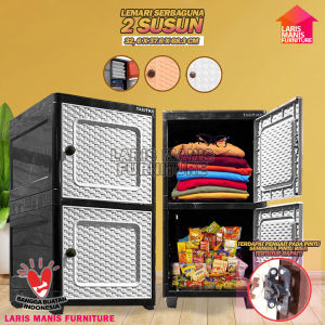 Lemari Plastik Serbaguna 5 SUSUN Tabitha CLICKS Tabitha LOKI LOKER SERBAGUNA Lemari Pakaian CABINET LEMARI TABITHA LEMARI SWING