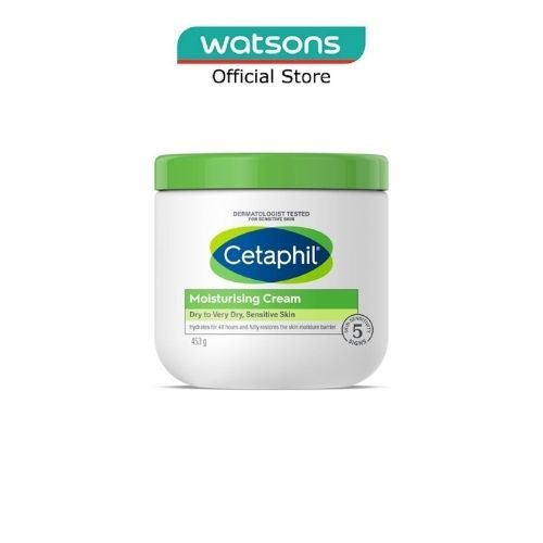 CETAPHIL Moisturizing Cream Face & Body Moisturizer (For Dry And Sensitive Skin) 453G Lazada
