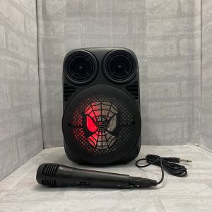 SN COD Speaker Bluetooth Karaoke Portable KIMISO QS 3381 + Free Mic Ukuran 65inc Besar Dan Murah