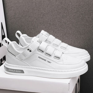 Sepatu Casual Keren Pria Cowok Tali Velcro Import Gaya Baru Cowok Keren Olahraga Lari Empuk