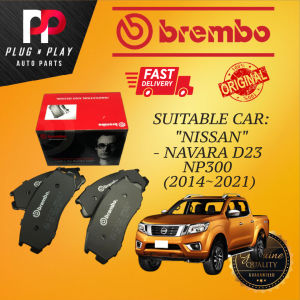 BREMBO NISSAN NAVARA NP300 4WD (2016~) FRONT (DEPAN) BRAKE PAD ORGINAL