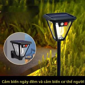 Đèn năng lượng mặt trời chiếu sáng ban đêm cảm biến chuyển động chống trộm
