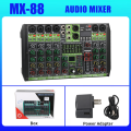 RAYHAYES Propesyonal na Audio Mixer Professional Mixer USB port Bluetooth Mixer Amplifier. 