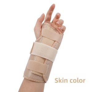 Adjustable Wrist ce Dual Plate Support Carpal Tunnel Splint for Wrist Pain Relief Recovery