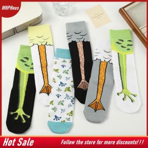 【COD】🔥🔥🔥 Women Ankle Socks Cartoon Frog Print Japanese Funny Creative Fashion Street Spring Autumn Breathable Cute Girl Short Socks