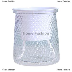 [COD] Home Fashion Double-layer Self Watering Plant Pot Transparent Plastic Flower Vase Automatic Lazy Potted Flower Pot Hydroponic Flowerpot Decor