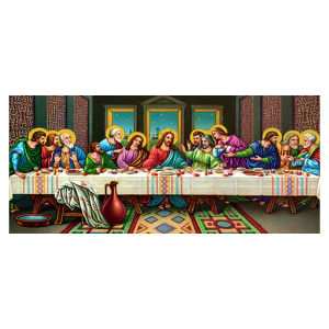 Christian  diamond painting last supper full  Diamond Cross Stitch mosaic set