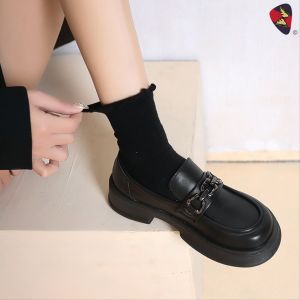 Katerina Fashion Korean Black Shoes For Women #K-381