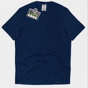 KAOS PRIA | KAOS POLOS DEWASA BAHAN KATUN | KAOS OBLONG WARNA NAVI | Lutte Man